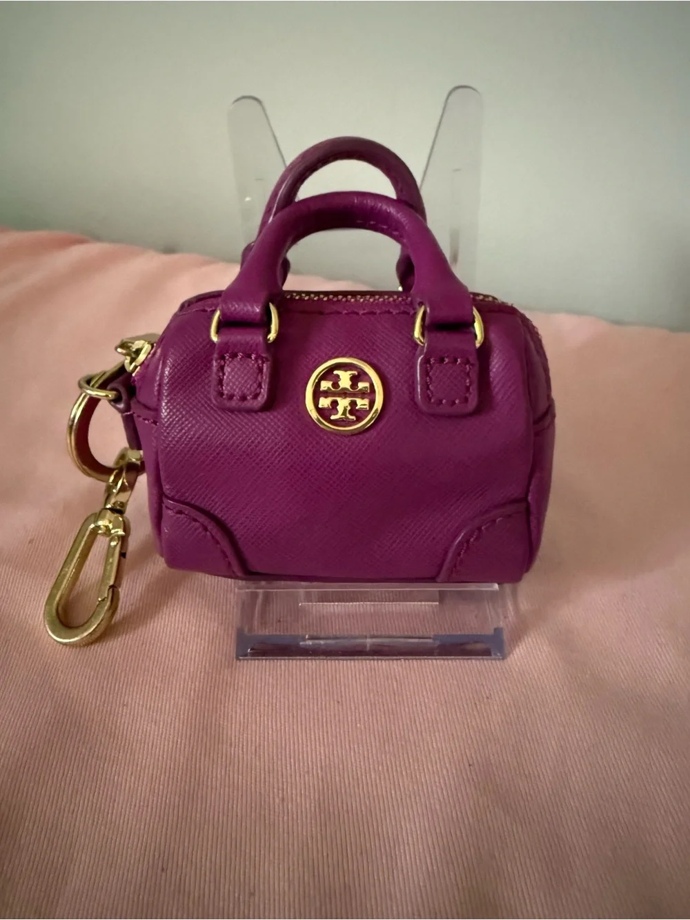 Tory Burch Mini Satchel Bag Charm